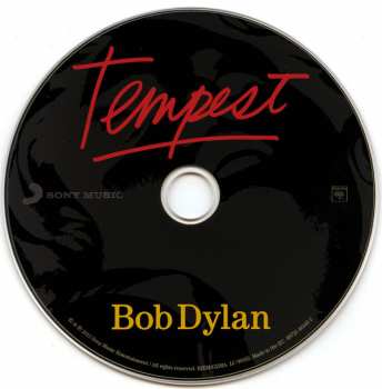 2LP/CD Bob Dylan: Tempest