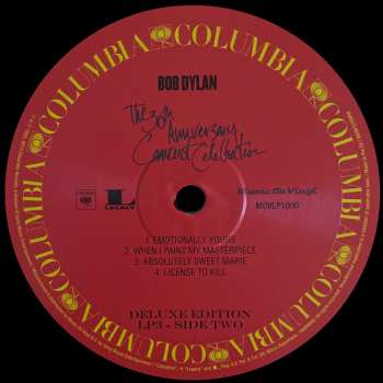 4LP/Set di cofanetti Bob Dylan: Bob Dylan - The 30th Anniversary Concert Celebration DLX