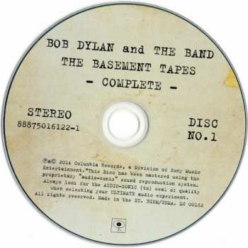 6CD/Set di cofanetti The Band: The Basement Tapes Complete (The Bootleg Series Vol. 11) DLX | LTD