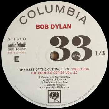 3LP/2CD/Set di cofanetti Bob Dylan: The Best Of The Cutting Edge 1965-1966