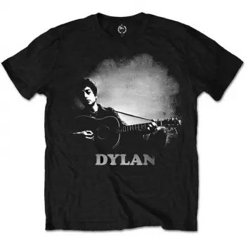 Maglietta Guitar & Logo Bob Dylan 