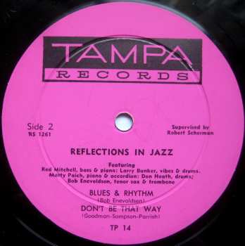LP Bob Enevoldsen Quintet: Reflections In Jazz