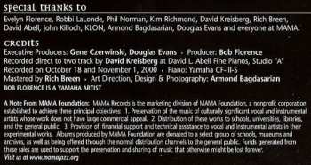 CD Bob Florence: Another Side