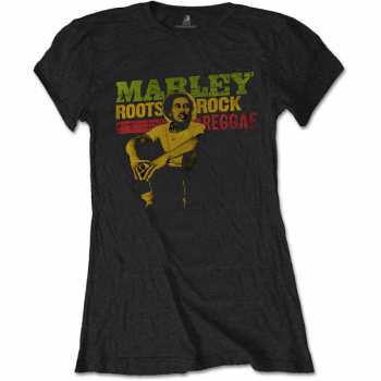 Merce Bob Marley & The Wailers: Dámské Tričko Roots, Rock, Reggae  S