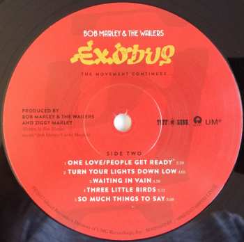 4LP/2SP/Set di cofanetti Bob Marley & The Wailers: Exodus (The Movement Continues...)