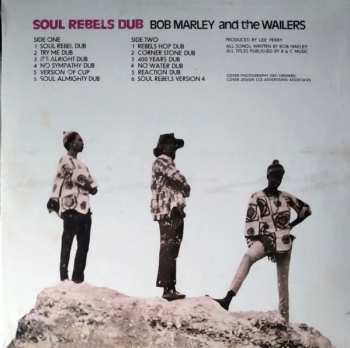 LP Bob Marley & The Wailers: Soul Rebels Dub LTD | CLR