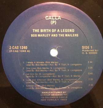 2LP Bob Marley & The Wailers: The Birth Of A Legend (2xLP)