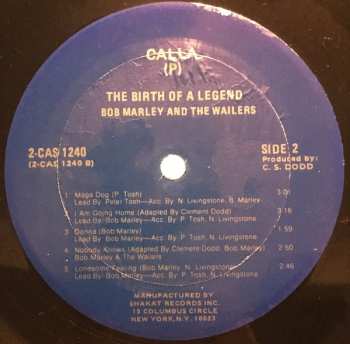 2LP Bob Marley & The Wailers: The Birth Of A Legend (2xLP)