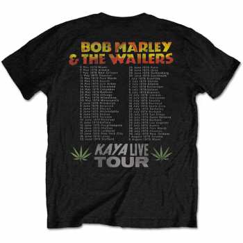 Merce Bob Marley & The Wailers: Tričko Kaya Tour  S
