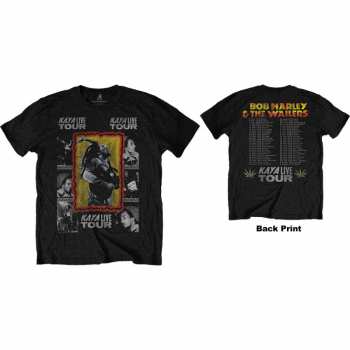 Merce Bob Marley & The Wailers: Tričko Kaya Tour  S