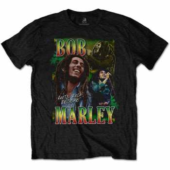 Merce Bob Marley & The Wailers: Tričko Roots, Rock, Reggae Homage  S