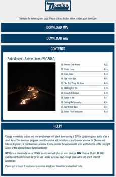 2LP Bob Moses: Battle Lines LTD | CLR