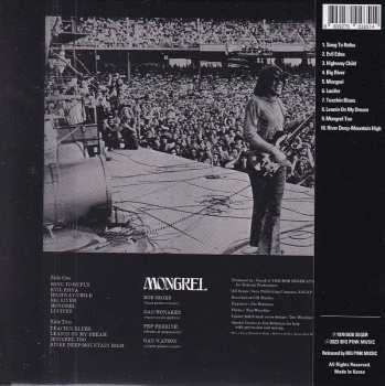 CD Bob Seger System: Mongrel