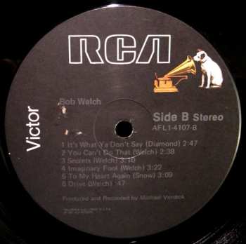 LP Bob Welch: Bob Welch