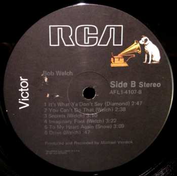 LP Bob Welch: Bob Welch
