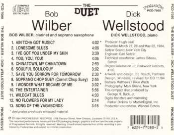 CD Bob Wilber: The Bob Wilber Dick Wellstood Duet