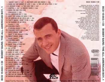4CD/Set di cofanetti Bobby Bare: All-American Boy