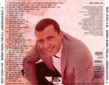 4CD/Set di cofanetti Bobby Bare: All-American Boy
