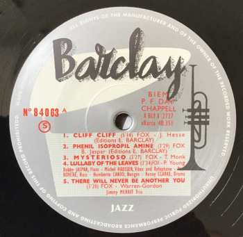 LP Bobby Jaspar: Bobby Jaspar LTD