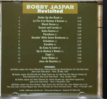 CD Bobby Jaspar: Revisited