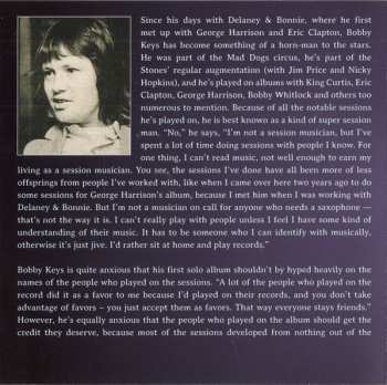 CD Bobby Keys: Bobby Keys