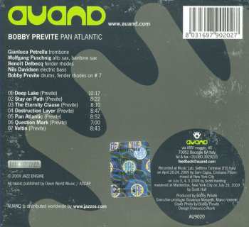 CD Bobby Previte: Pan Atlantic