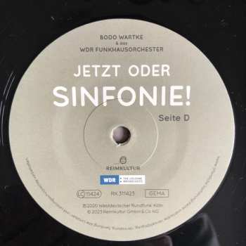 2LP WDR Funkhausorchester: Jetzt Oder Sinfonie!