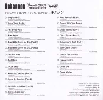 CD Hamilton Bohannon: Brunswick Complete Singles Collection