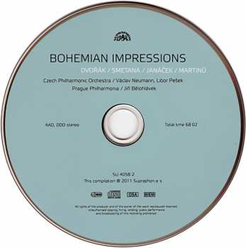 CD Václav Neumann: Bohemian Impressions - Music Inspired By The Czech Landscape