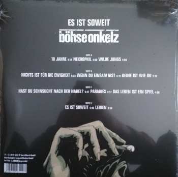 2LP Böhse Onkelz: Es Ist Soweit
