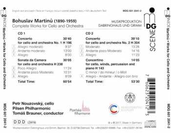 2CD Bohuslav Martinů: Complete Works For Cello And Orchestra