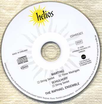 CD Bohuslav Martinů: String Sextets