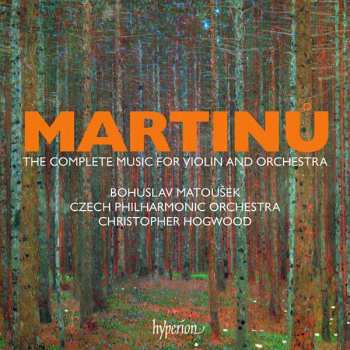 4CD/Set di cofanetti Bohuslav Martinů: The Complete Music For Violin And Orchestra