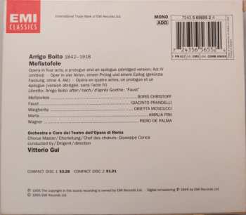 2CD/Set di cofanetti Boris Christoff: Mefistofele