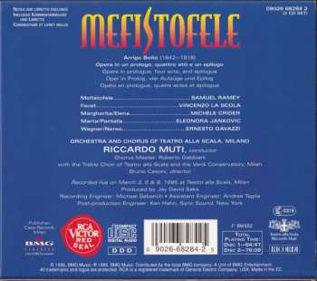 2CD/Set di cofanetti Riccardo Muti: Mefistofele