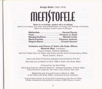 2CD/Set di cofanetti Riccardo Muti: Mefistofele
