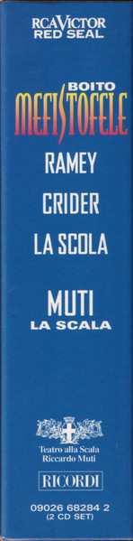 2CD/Set di cofanetti Riccardo Muti: Mefistofele
