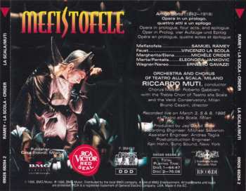 2CD/Set di cofanetti Riccardo Muti: Mefistofele
