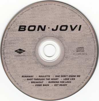 CD Bon Jovi: Bon Jovi