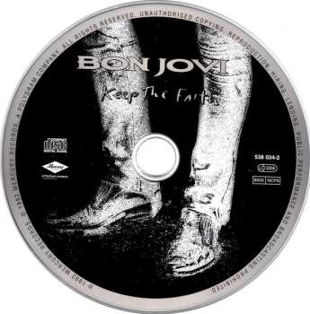 CD Bon Jovi: Keep The Faith