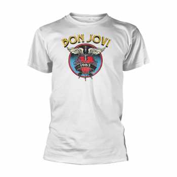 Merch Bon Jovi: Maglietta Heart '83