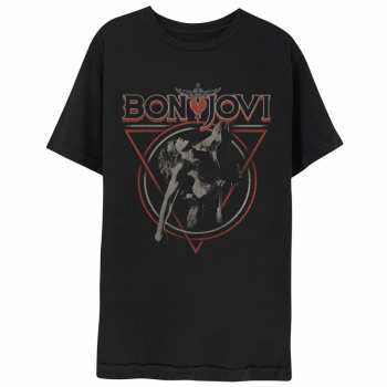 Merch Bon Jovi: Maglietta Triangle Overlap 
