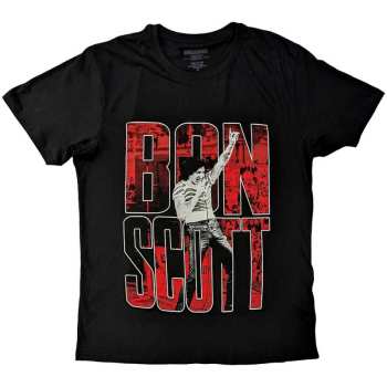 Merch Bon Scott: Maglietta Big Type