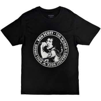 Merch Bon Scott: Maglietta Twgrrs Circle