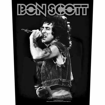 Merch Bon Scott: Applicazione sulla schiena Bon Scott