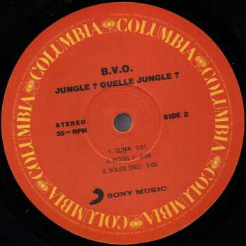 2LP Bon Voyage Organisation: Jungle ? Quelle Jungle ?