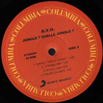 2LP Bon Voyage Organisation: Jungle ? Quelle Jungle ?