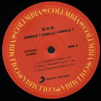 2LP Bon Voyage Organisation: Jungle ? Quelle Jungle ?