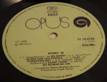 LP Boney M.: Boney M.