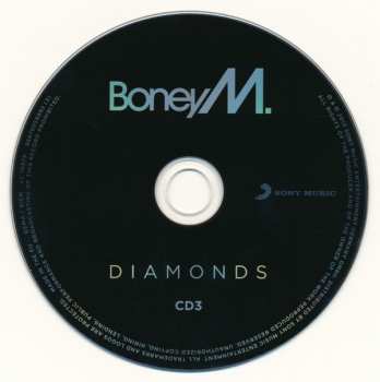 3CD Boney M.: Diamonds (40th Anniversary Edition)